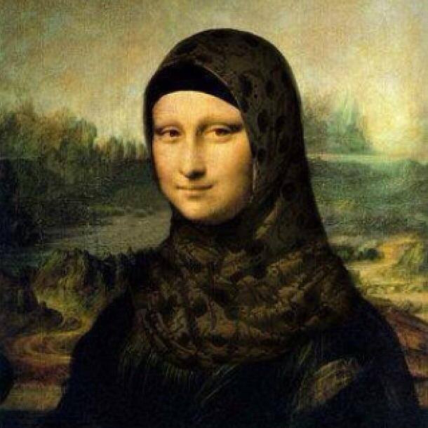 Photoshoping Mona Liza – The basic photograph